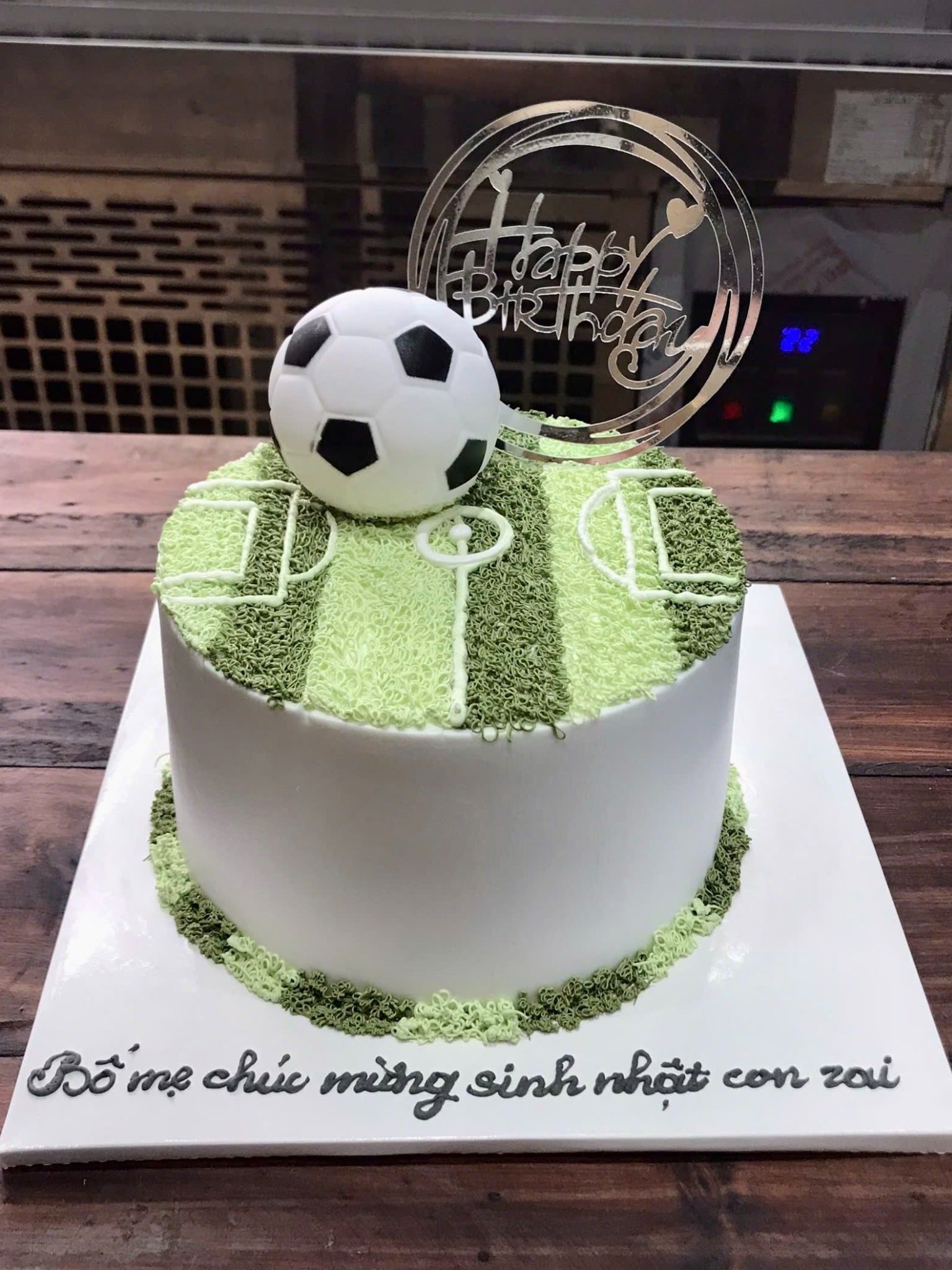  Bánh Sinh Nhật Decor Sân Bóng Đá Cho Bé Trai 