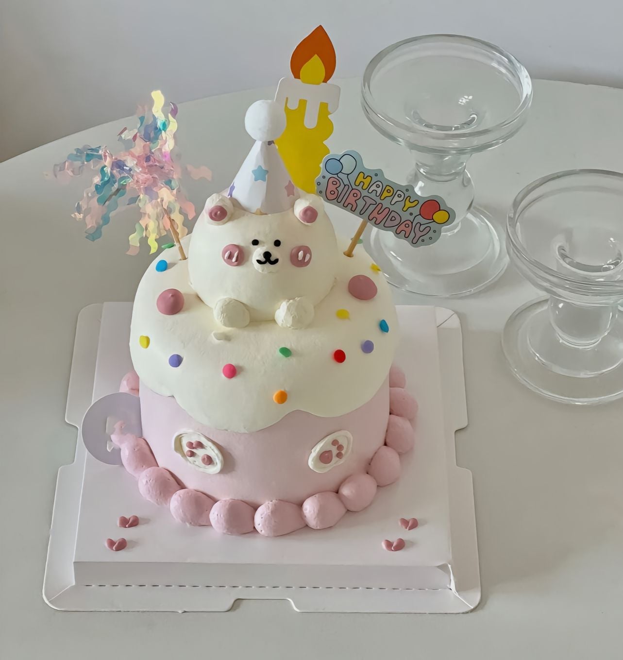  Bento Cake Gấu xinh cho bé 