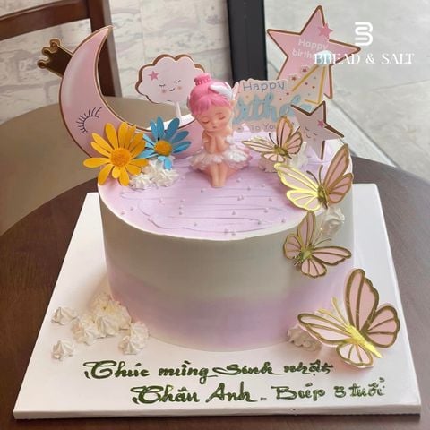  Bánh Sinh Nhật Công Chúa Cho Bé Gái 