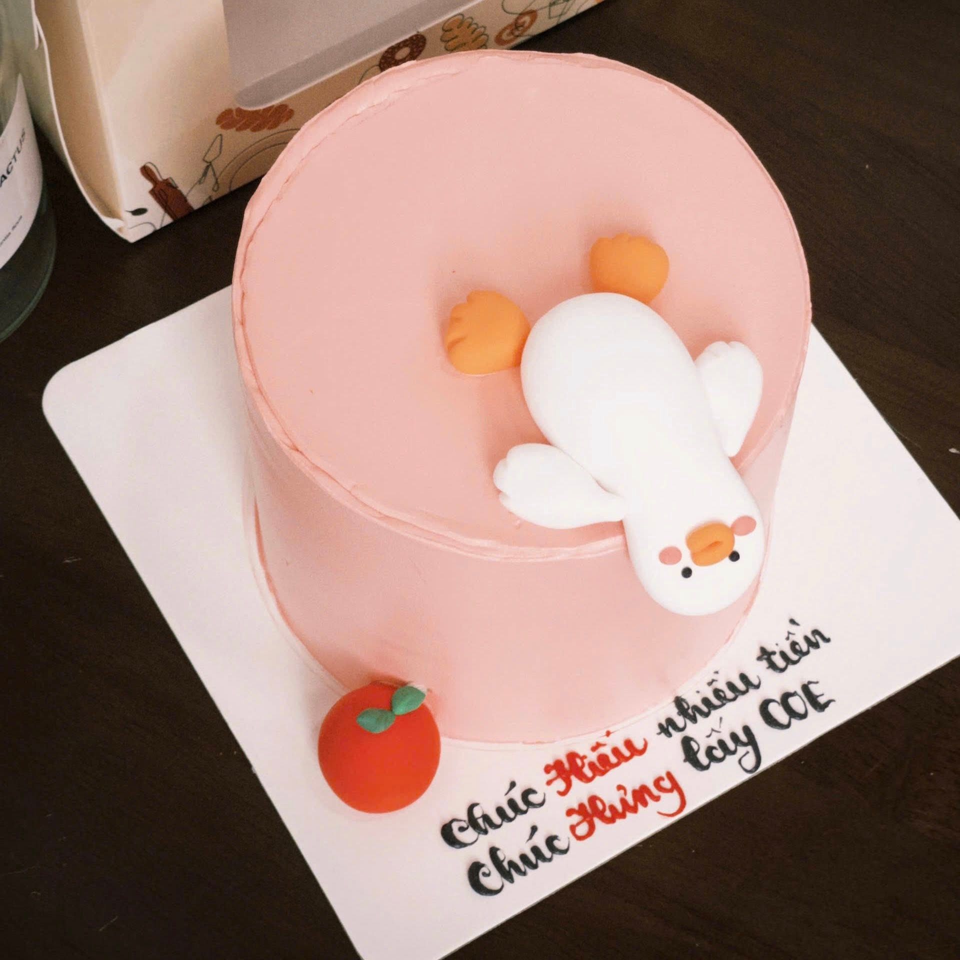  Bánh Sinh Nhật Vịt Lười Xinh Iu 