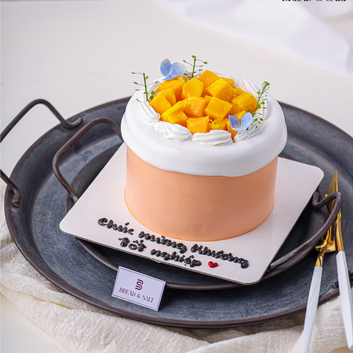  Bento Cake Xoài Vàng 