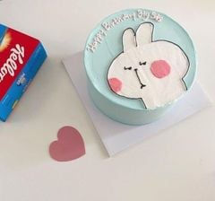 Bánh Bento Meme Thỏ Trắng Lườm