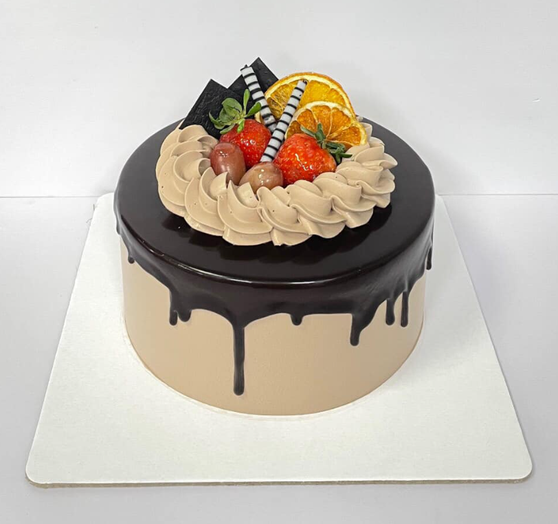  T Bánh Sinh Nhật Kem Chảy Socola Đơn Giản Tinh Tế Tặng Người Thân 