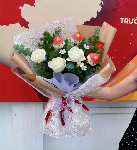  Bó Hoa Xinh Yêu Nước 