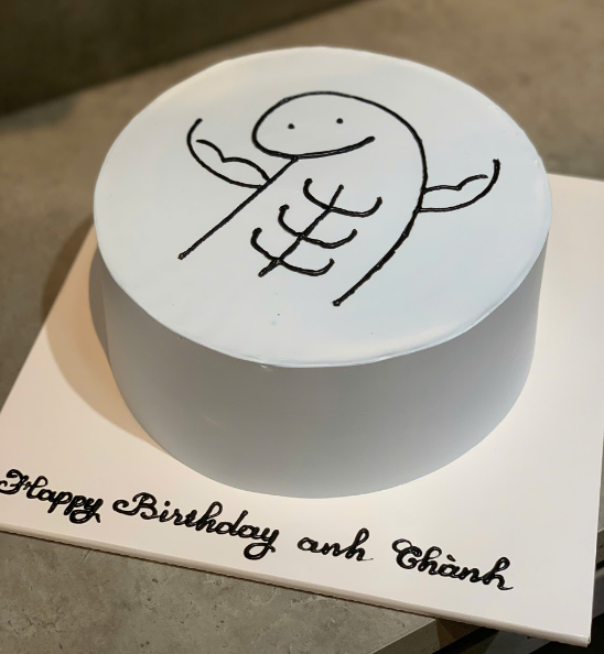  T Bánh Sinh Nhật Tặng Bạn Tập Gym 