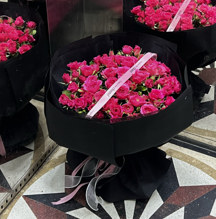  Bó Hoa Xinh Hồng Chùm Sophia Tặng Sinh Nhật, Kỉ Niệm 