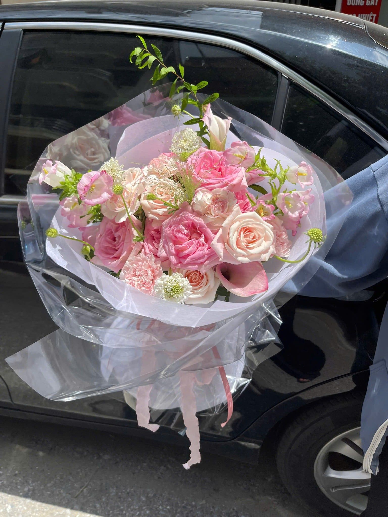 Bó Hoa Xinh Sang Trọng Tone Hồng 