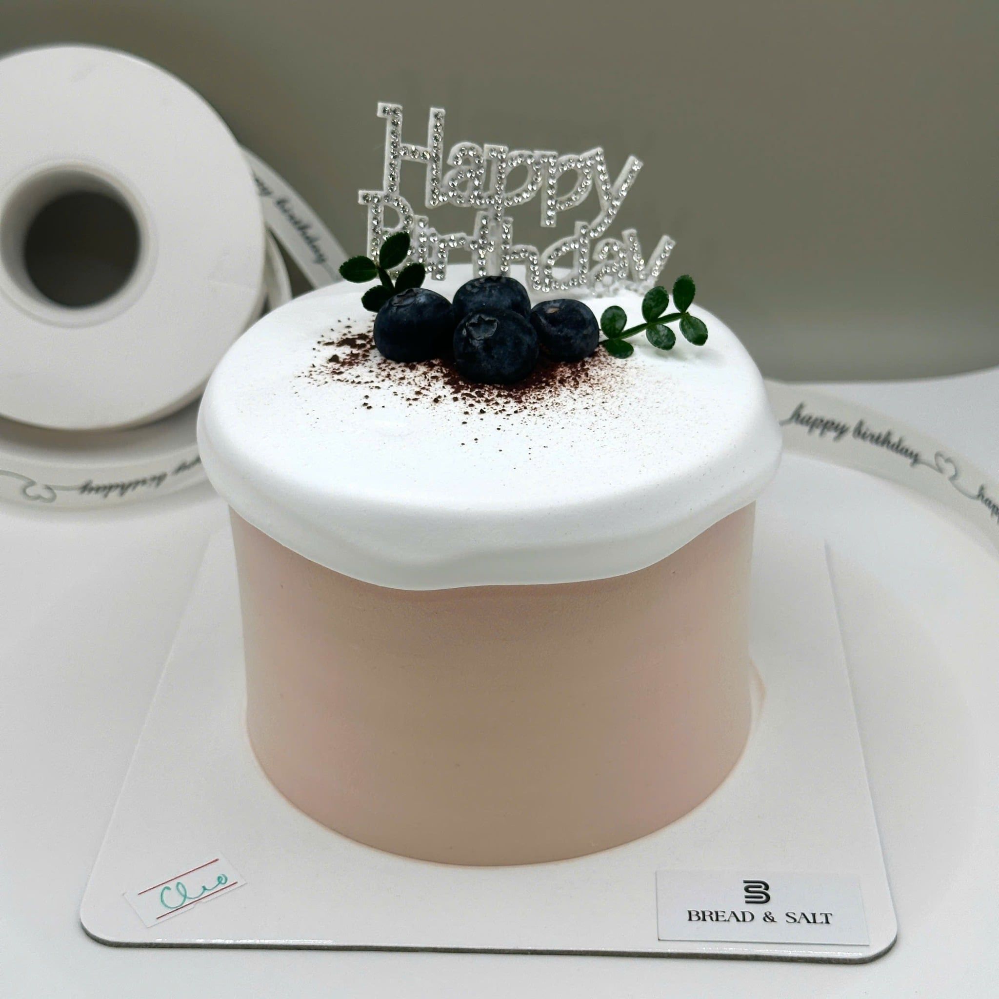  Bento Cake Nâu Happy Birthday 