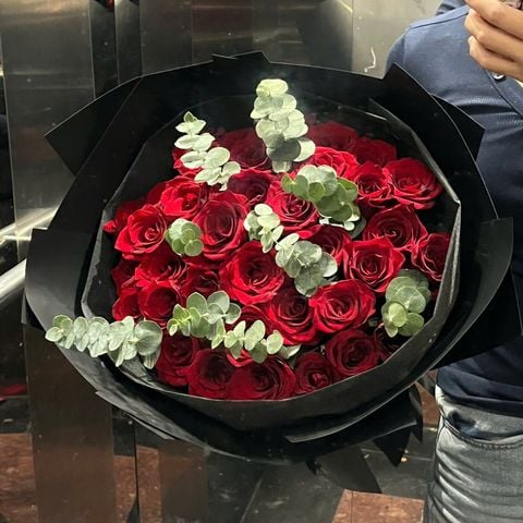  Bó Hoa Xinh Hồng Đỏ 