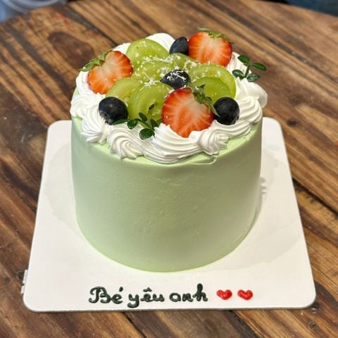  Bento Cake Hoa Quả Tươi Mix 