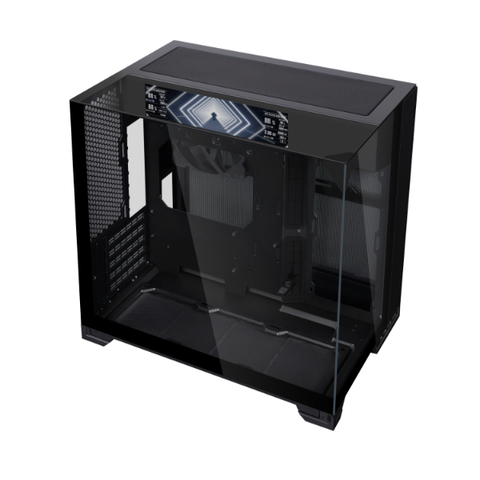 Vỏ Case Máy Tính Lian Li O11 VISION-M Digital Black - LCD 9.2