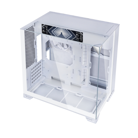 Vỏ Case Máy Tính Lian Li O11 VISION-M Digital White - LCD 9.2