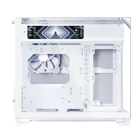 Vỏ Case Máy Tính Lian Li O11 VISION-M Digital White - LCD 9.2