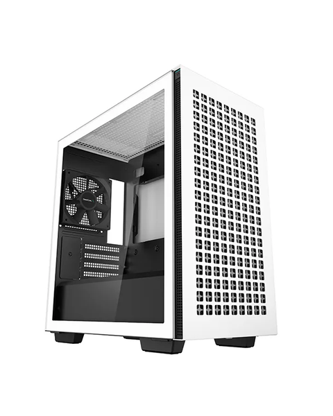 Case Deepcool CH370 WH m-ATX - White - 1F