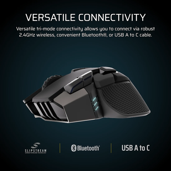 Chuột không dây Corsair IRONCLAW WL SE-BLK-RGB CH-9317110-WW