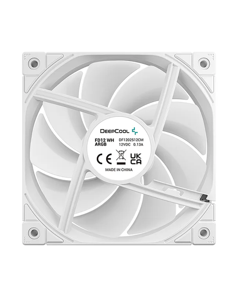 Fan Case Deepcool FD12 WH ARGB (3 in 1) - White