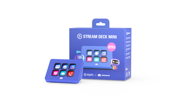 Thiết bị Stream Elgato Stream Deck Mini Discord Edition 6 Phím Lập Trình 10GAI9931