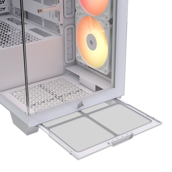 Vỏ máy tính Corsair 3500X RS-R ARGB Tempered Glass Mid-Tower, White CC-9011323-WW