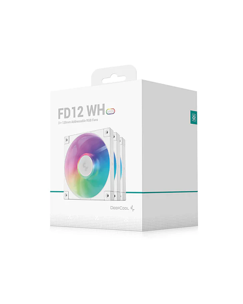 Fan Case Deepcool FD12 WH ARGB (3 in 1) - White