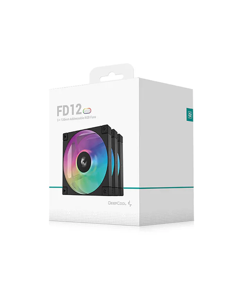 Fan Case Deepcool FD12 ARGB (3 in 1) - Black