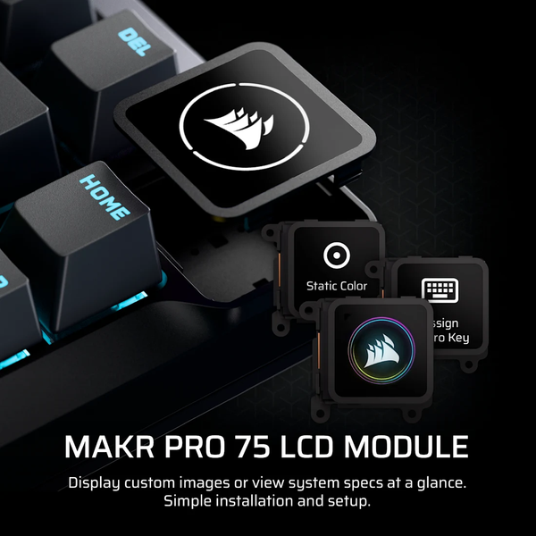 Bàn phím Corsair MAKR PRO 75 75 Hall Effect DIY CH-91CE21G-NA2