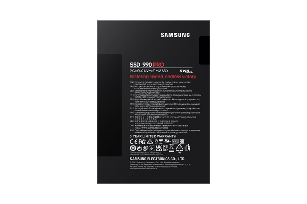 Ổ cứng SSD SamSung 990 PRO 2TB M.2 NVMe PCIe Gen 4.0 x4 MZ-V9P2T0BW