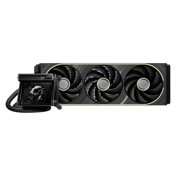 Tản Nhiệt Nước CPU TRYX HOLO 360 Black ARGB - Màn Hình Holographic 3D