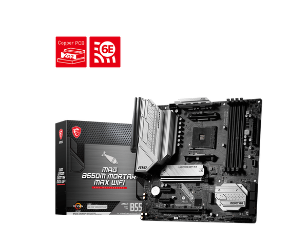 Mainboard MSI MAG B550M MORTAR MAX WIFI DDR4 AM4