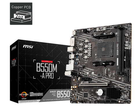 Mainboard MSI B550M-A PRO DDR4 AM4