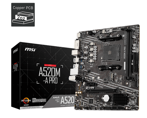 Mainboard MSI A520M-A PRO DDR4 AM4