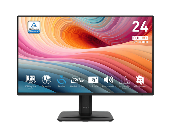 Màn hình MSI PRO MP242A E2 (23.8 inch/FHD/IPS/120Hz/1ms)