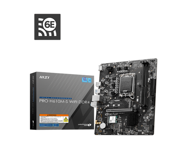Mainboard MSI PRO H610M-S WIFI DDR4 LGA1700