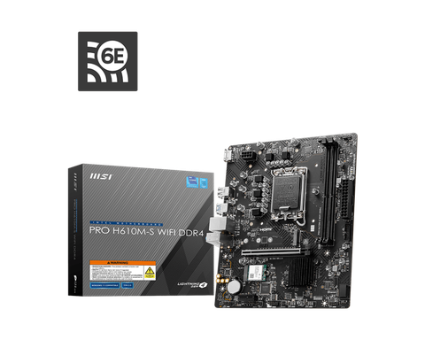 Mainboard MSI PRO H610M-S WIFI DDR4 LGA1700