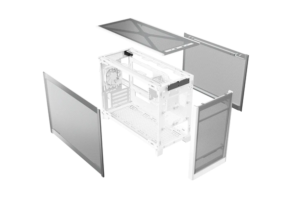 Case Montech TEN White M-ATX