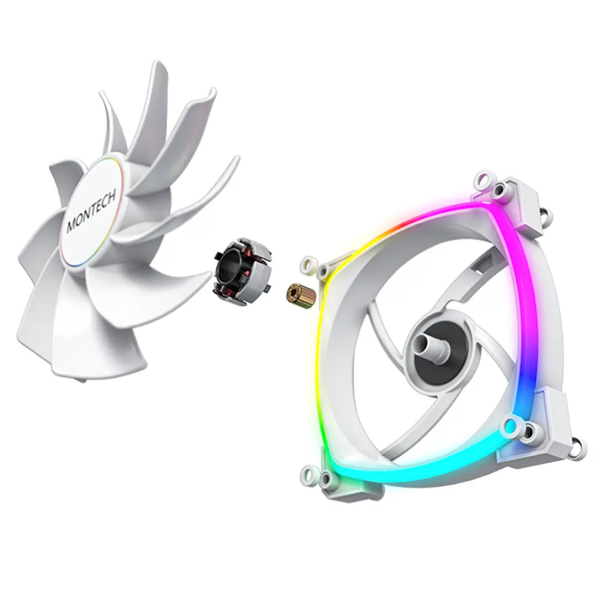 Quạt máy tính Montech RX140 PWM Reverse Fan Blade (Quạt Ngược)