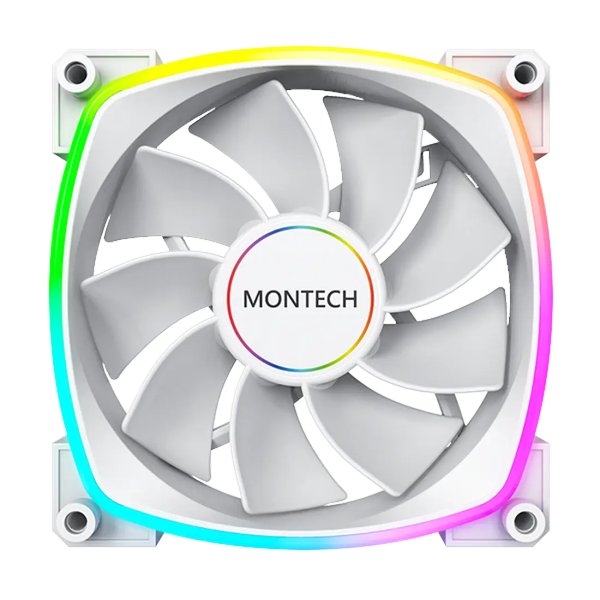 Quạt máy tính Montech RX140 PWM Reverse Fan Blade (Quạt Ngược)
