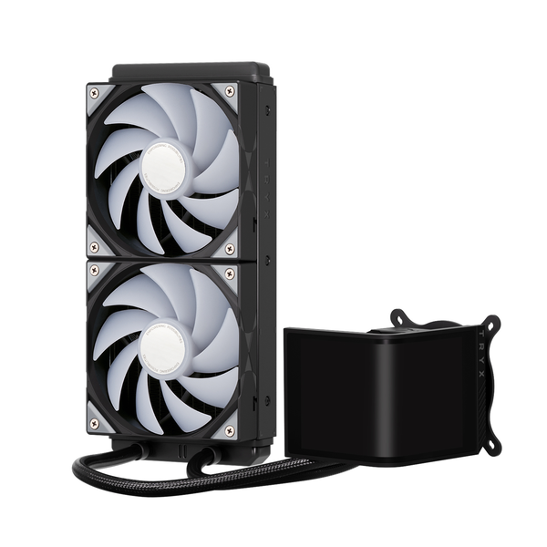 Tản nhiệt nước AIO TRYX PANORAMA SE 240 ARGB Black L-P240L-AM2M-G0K