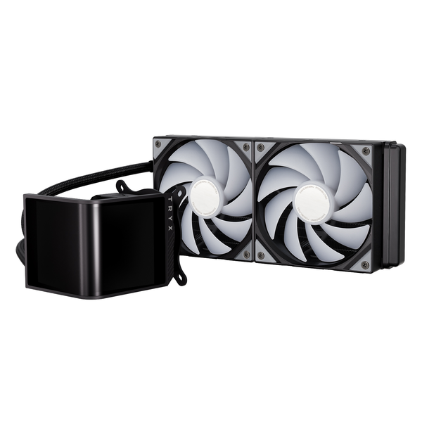 Tản nhiệt nước AIO TRYX PANORAMA SE 240 ARGB Black L-P240L-AM2M-G0K