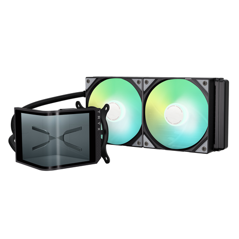 Tản nhiệt nước AIO TRYX PANORAMA SE 240 ARGB Black L-P240L-AM2M-G0K