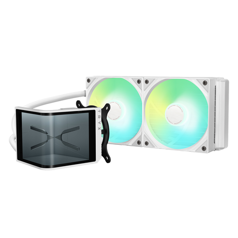 Tản nhiệt nước AIO TRYX PANORAMA SE 240 ARGB White L-P240L-AM2M-G0W