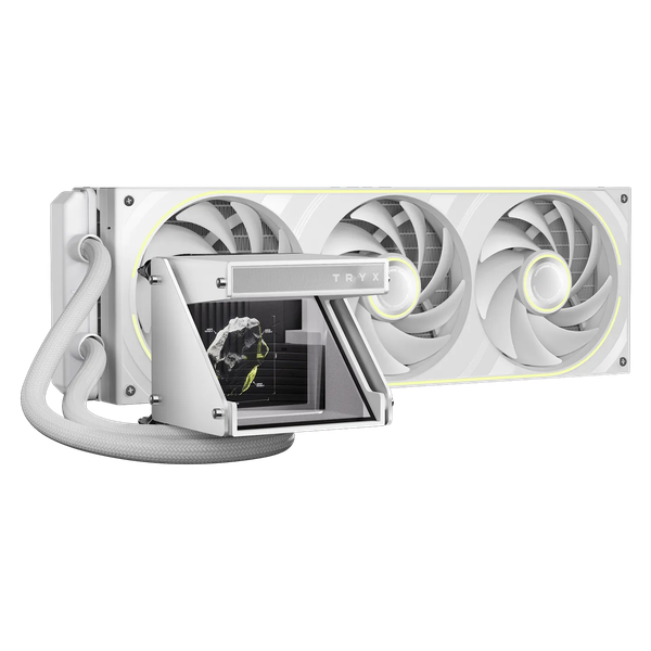 Tản Nhiệt Nước CPU TRYX HOLO 360 White ARGB - Màn Hình Holographic 3D