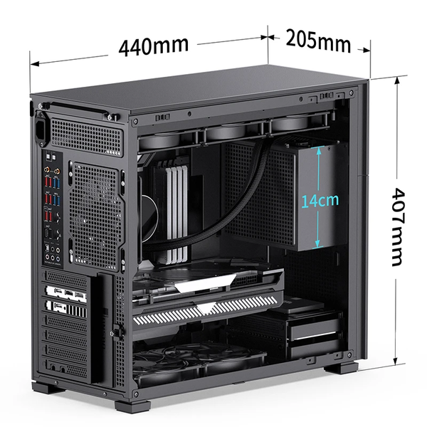 Case Jonsbo D41 STD Black