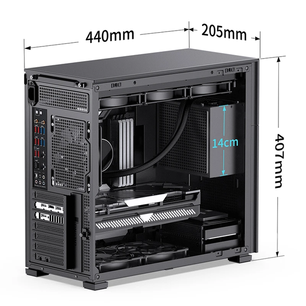 Case Jonsbo D41 MESH Black