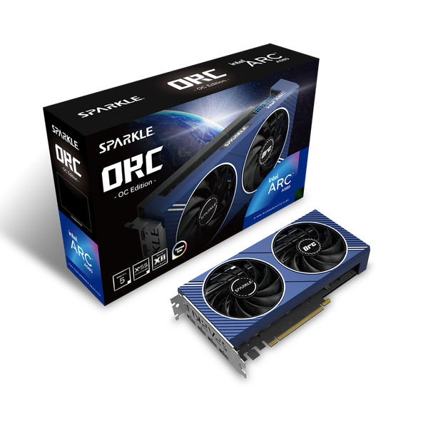 VGA SPARKLE Intel Arc A580 ORC OC Edition 8GB GDDR6 SA580C-8GOC