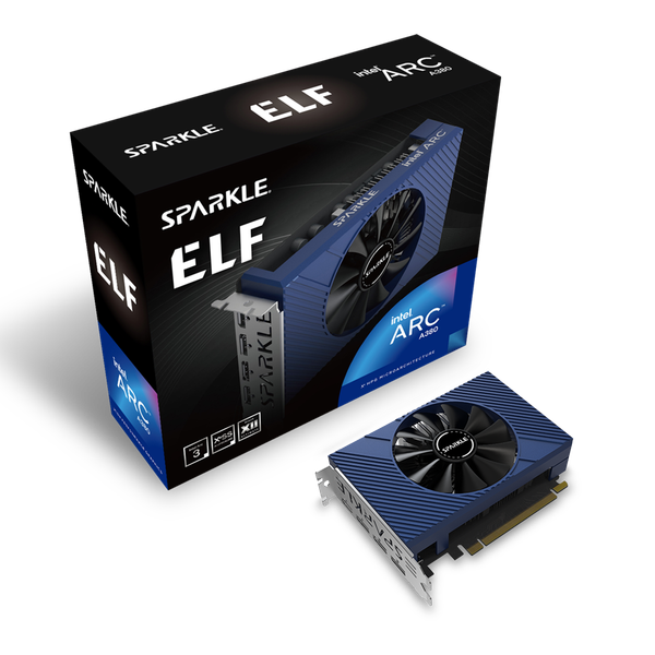 VGA SPARKLE Intel Arc A380 ELF 6GB GDDR6 SA380E-6G