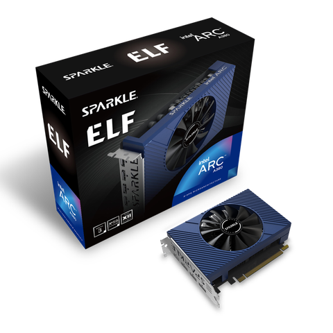 VGA SPARKLE Intel Arc A380 ELF 6GB GDDR6 SA380E-6G