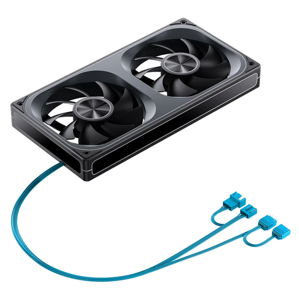 Quạt tản nhiệt Jonsbo ZA-240BR ARGB Reverse Black