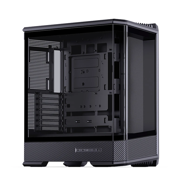 Case Jonsbo D400 Black - Kính Cường Lực Cong