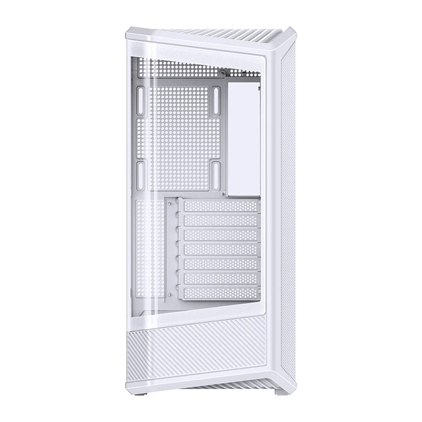 Case Jonsbo D400 White - Kính Cường Lực Cong