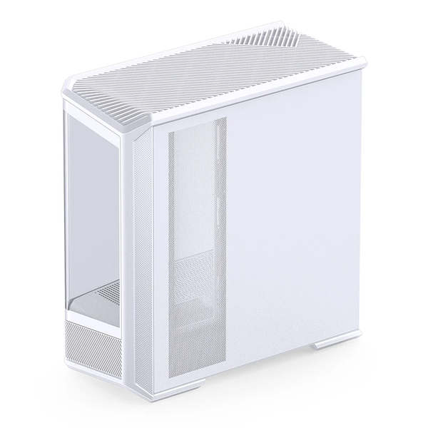 Case Jonsbo D400 White - Kính Cường Lực Cong